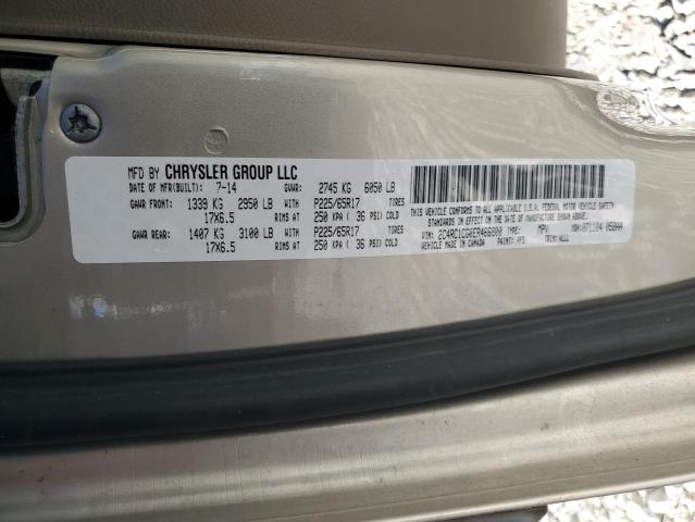 2014 CHRYSLER TOWN & COU - 2C4RC1CG0ER466800