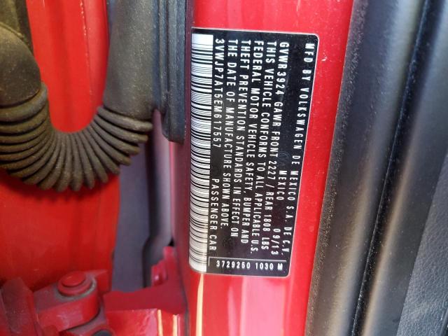 2014 VOLKSWAGEN BEETLE - 3VWJP7AT5EM617557