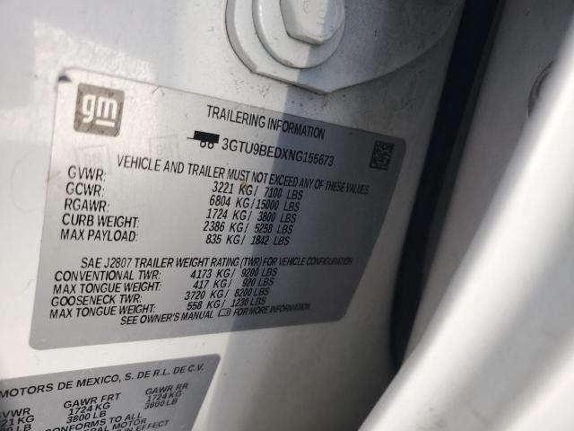 2022 GMC SIERRA LIM - 3GTU9BEDXNG155673