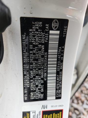 2017 TOYOTA AVALON XLE - 4T1BK1EB2HU254926