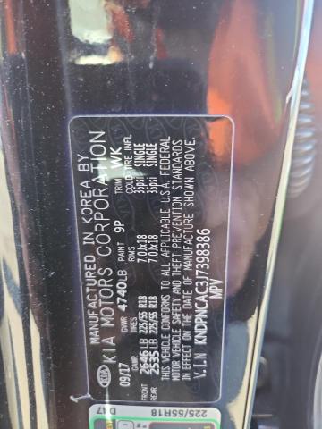 2018 KIA SPORTAGE EX - KNDPNCAC3J7398386