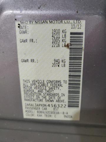 2013 NISSAN ALTIMA 2.5 #3265283758