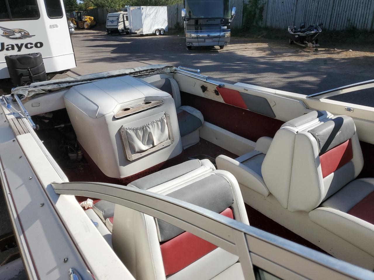 Lot #3282384263 1988 STINGRAY BOAT W/TRL