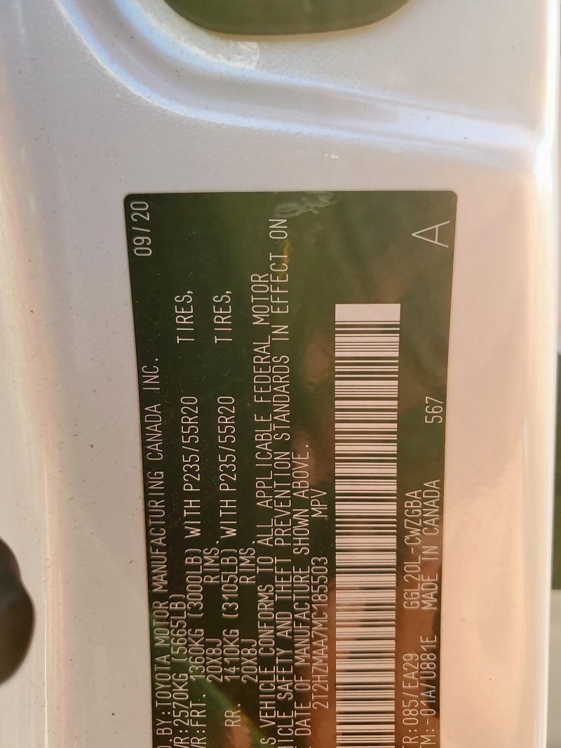 2021 LEXUS RX 350 - 2T2HZMAA7MC185503