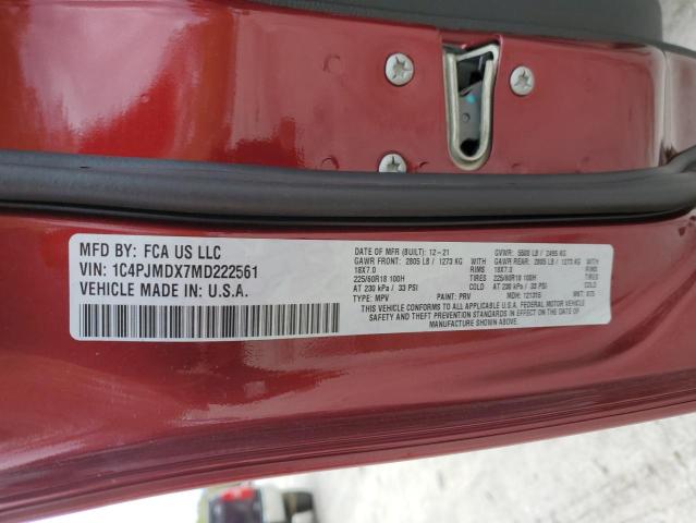 2021 JEEP CHEROKEE L #3298029126
