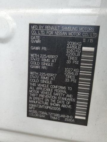 2016 NISSAN ROGUE S #3278810610