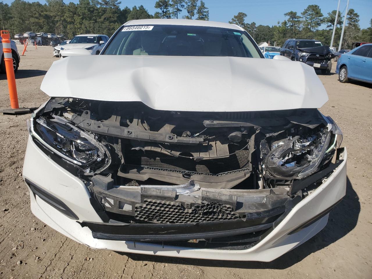 Lot #3316066274 2019 HONDA ACCORD LX