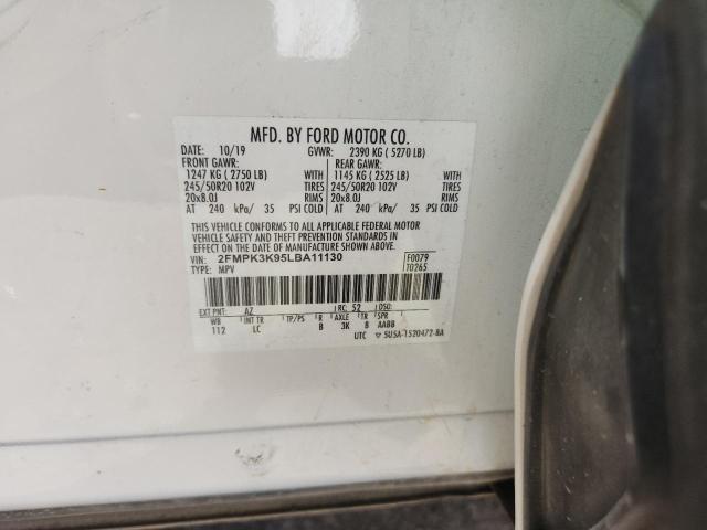 2020 FORD EDGE TITAN #3266886042