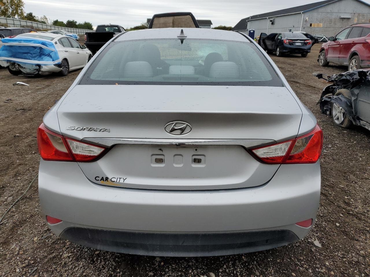 Lot #3302734059 2014 HYUNDAI SONATA GLS