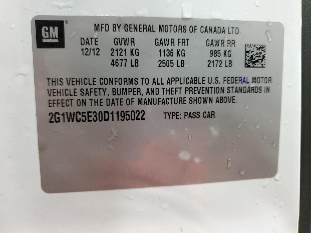 CHEVROLET IMPALA LTZ