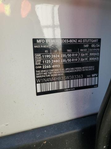 2025 MERCEDES-BENZ GLB 250 4M W1N4M4HB3SW383363