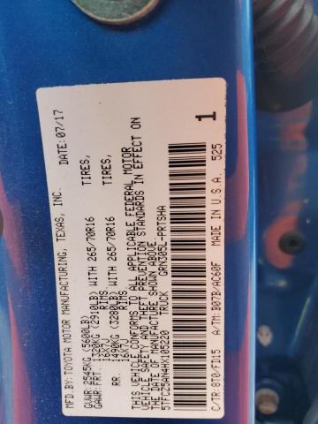 2017 TOYOTA TACOMA DOU 5TFCZ5AN4HX105220