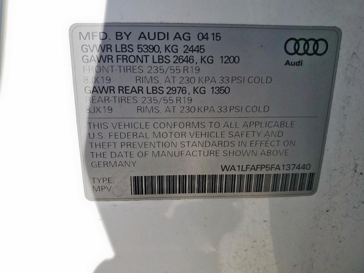 AUDI Q5 PREMIUM PLUS