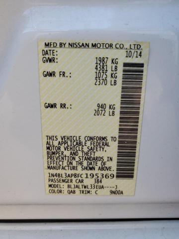 2015 NISSAN ALTIMA 3.5 - 1N4BL3AP8FC195369