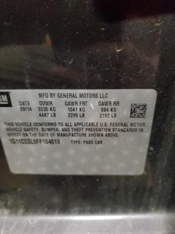 2015 CHEVROLET MALIBU 1LT - 1G11C5SL9FF164619