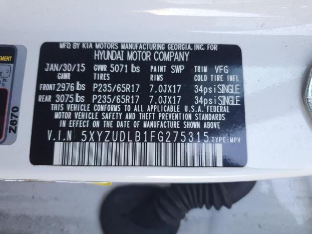 2015 HYUNDAI SANTA FE S #3281466985