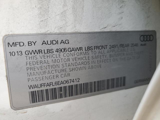 2014 AUDI A4 PREMIUM #3294310889