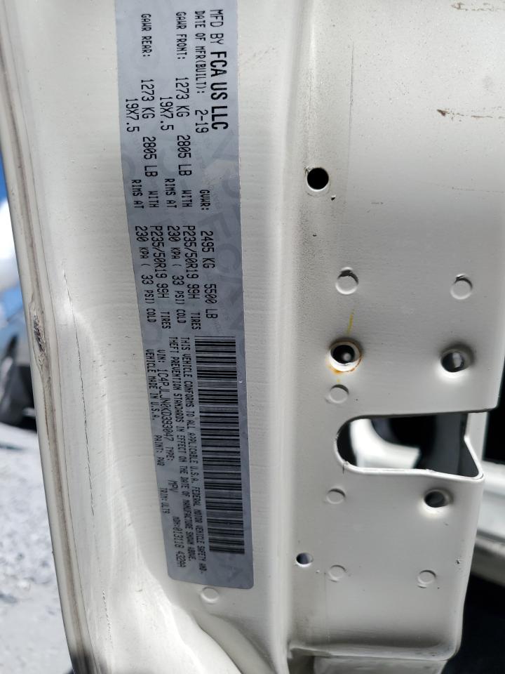 Lot #3304522459 2019 JEEP CHEROKEE O