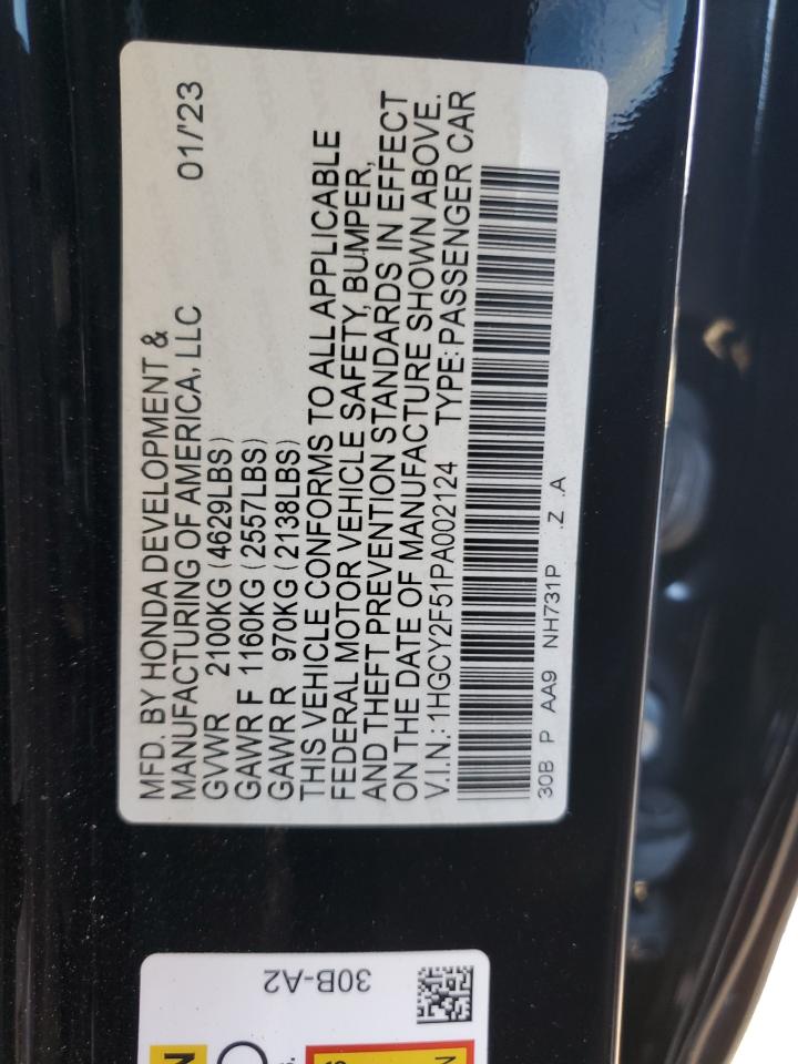 HONDA ACCORD HYBRID SPORT