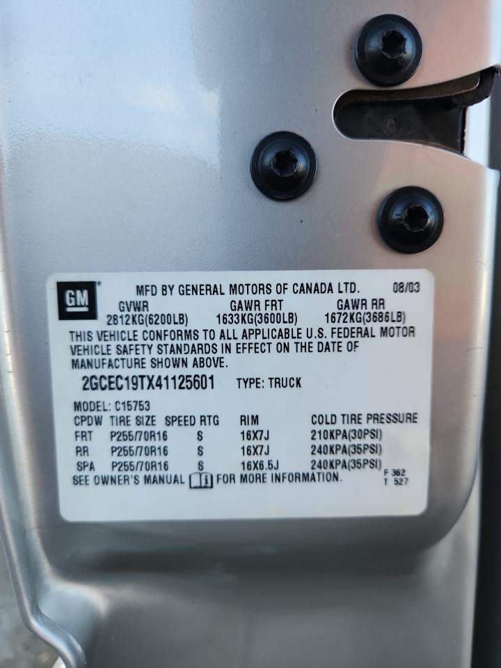 Lot #3278595927 2004 CHEVROLET SILVERADO