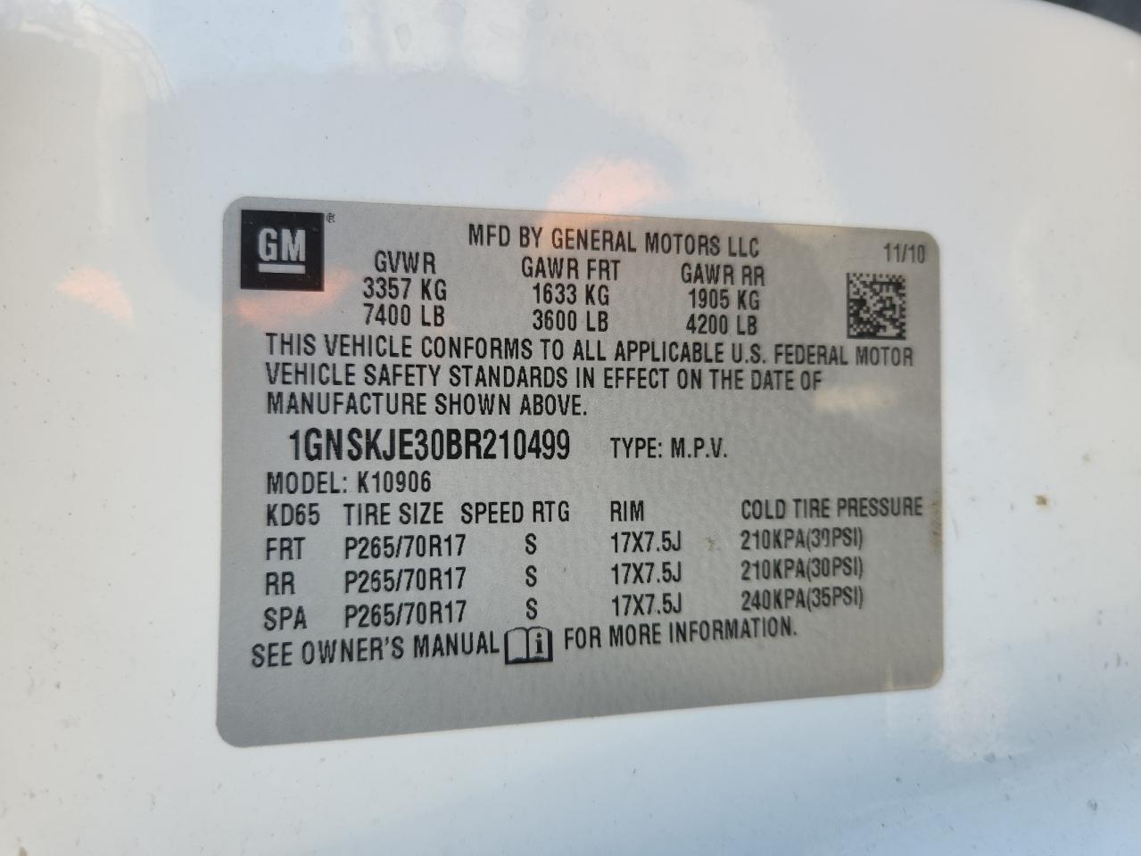 CHEVROLET SUBURBAN K1500 LT