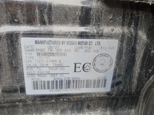 2020 NISSAN SENTRA SV - 3N1AB8CV3LY276741