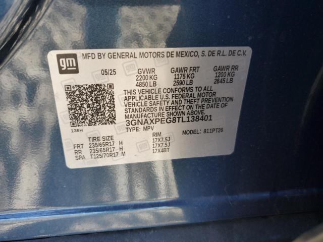 2026 CHEVROLET EQUINOX LT #3319156527