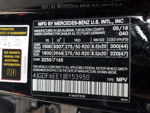 2018 MERCEDES-BENZ GLS 450 4M #3301747340