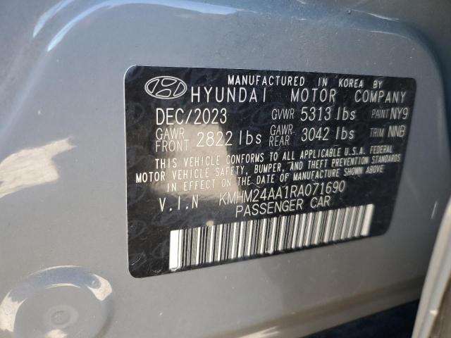 2024 HYUNDAI IONIQ 6 SE KMHM24AA1RA071690