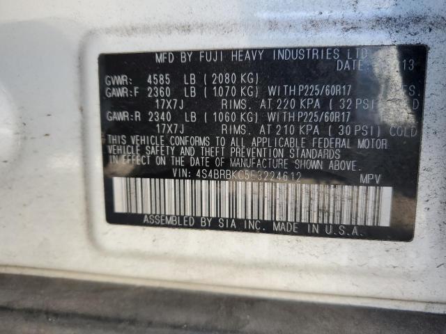 2014 SUBARU OUTBACK 2. - 4S4BRBKC5E3224612