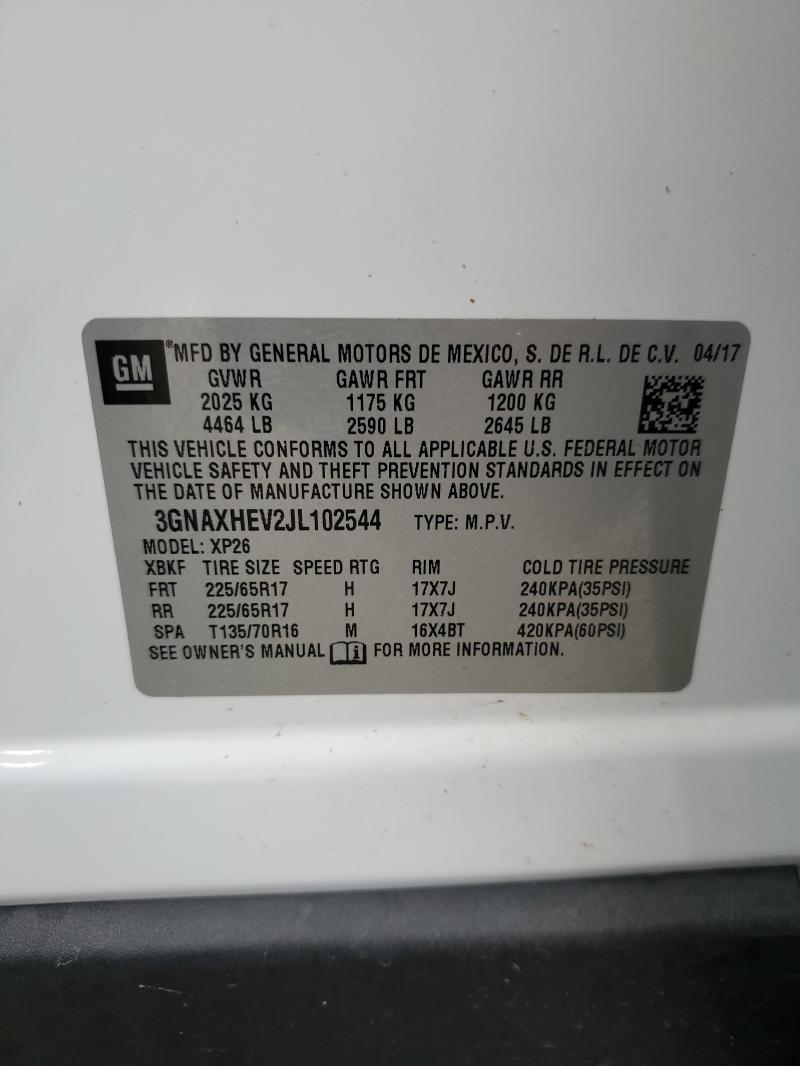 2018 CHEVROLET EQUINOX LS #3277196970