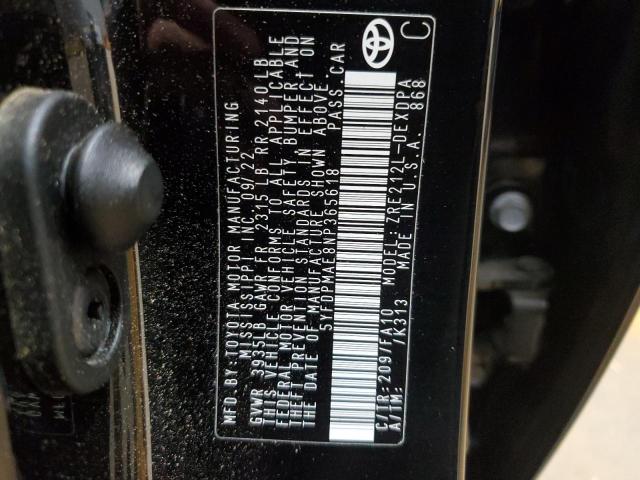 2022 TOYOTA COROLLA L - 5YFDPMAE8NP365618