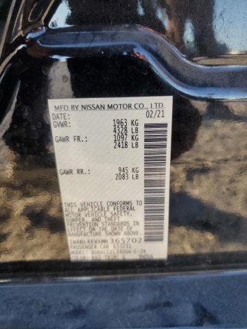 2021 NISSAN ALTIMA SL #3293389419