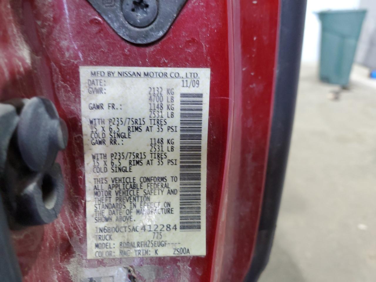 NISSAN FRONTIER KING CAB SE