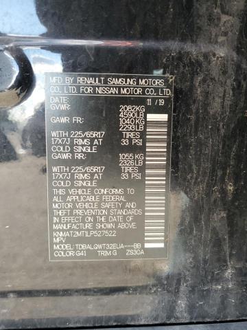 2020 NISSAN ROGUE S - KNMAT2MT1LP527522