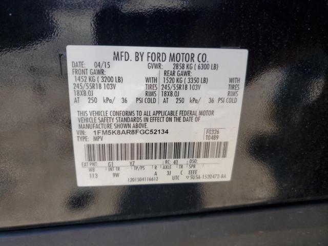 2015 FORD EXPLORER P - 1FM5K8AR8FGC52134