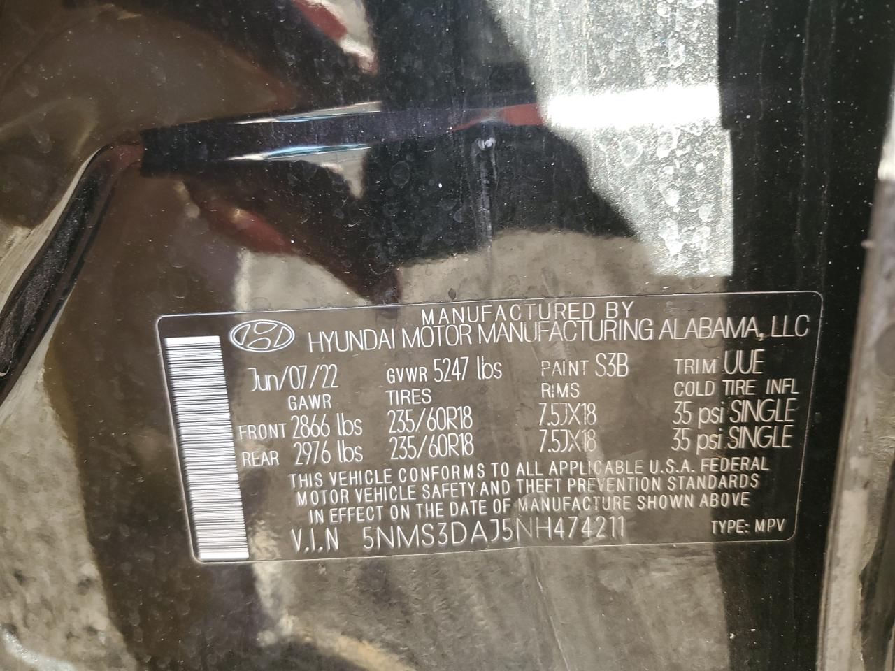 HYUNDAI SANTA FE SEL