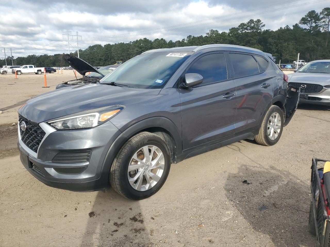 Lot #3318055365 2019 HYUNDAI TUCSON LIM