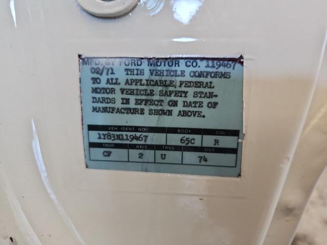 1971 FORD THUNDERB #3292406283