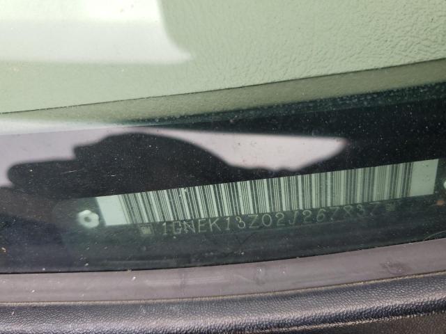 2002 CHEVROLET TAHOE K150 #3282326261