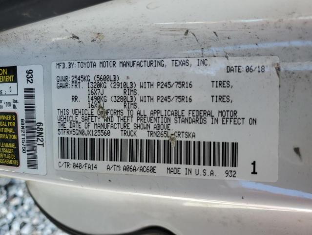 2018 TOYOTA TACOMA ACC #3304794356