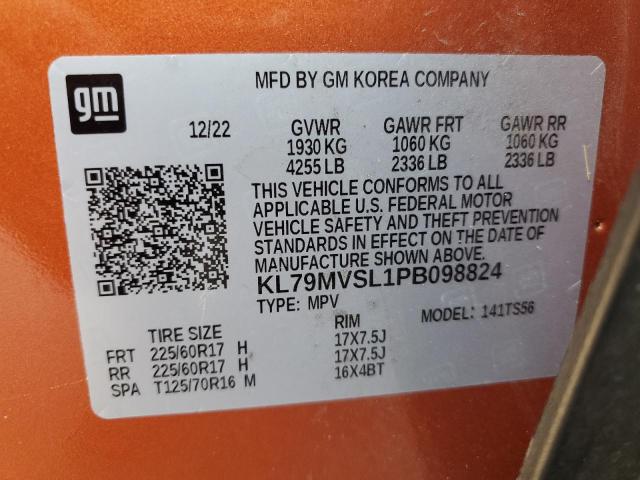 2023 CHEVROLET TRAILBLAZE #3286744293