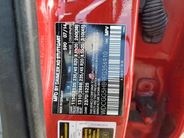 2015 MERCEDES-BENZ GLK 350 #3284115537