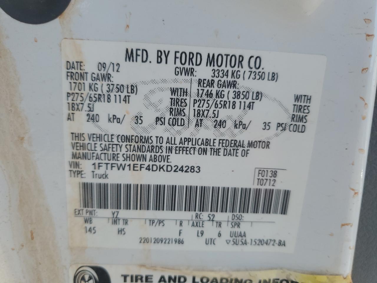 FORD F-150 SUPERCREW