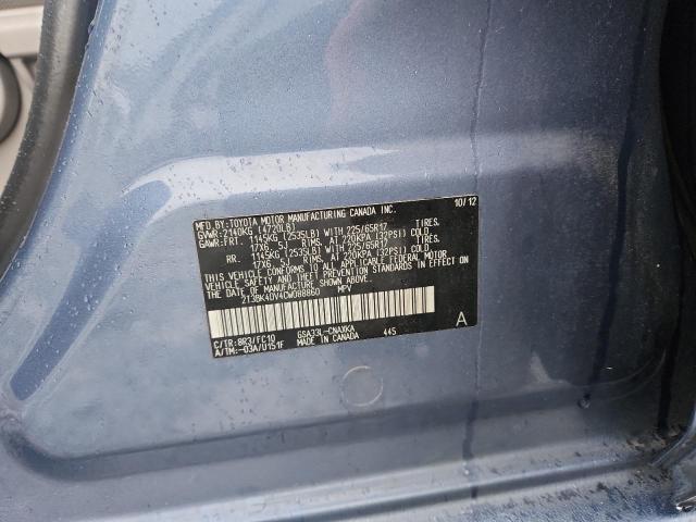 2012 TOYOTA RAV4 - 2T3BK4DV4CW088860