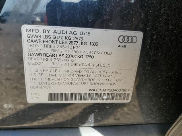 2016 AUDI SQ5 PREMIU #3309705838