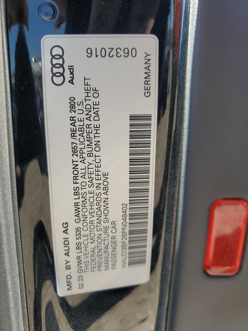 2023 AUDI A6 PREMIUM #3291596932