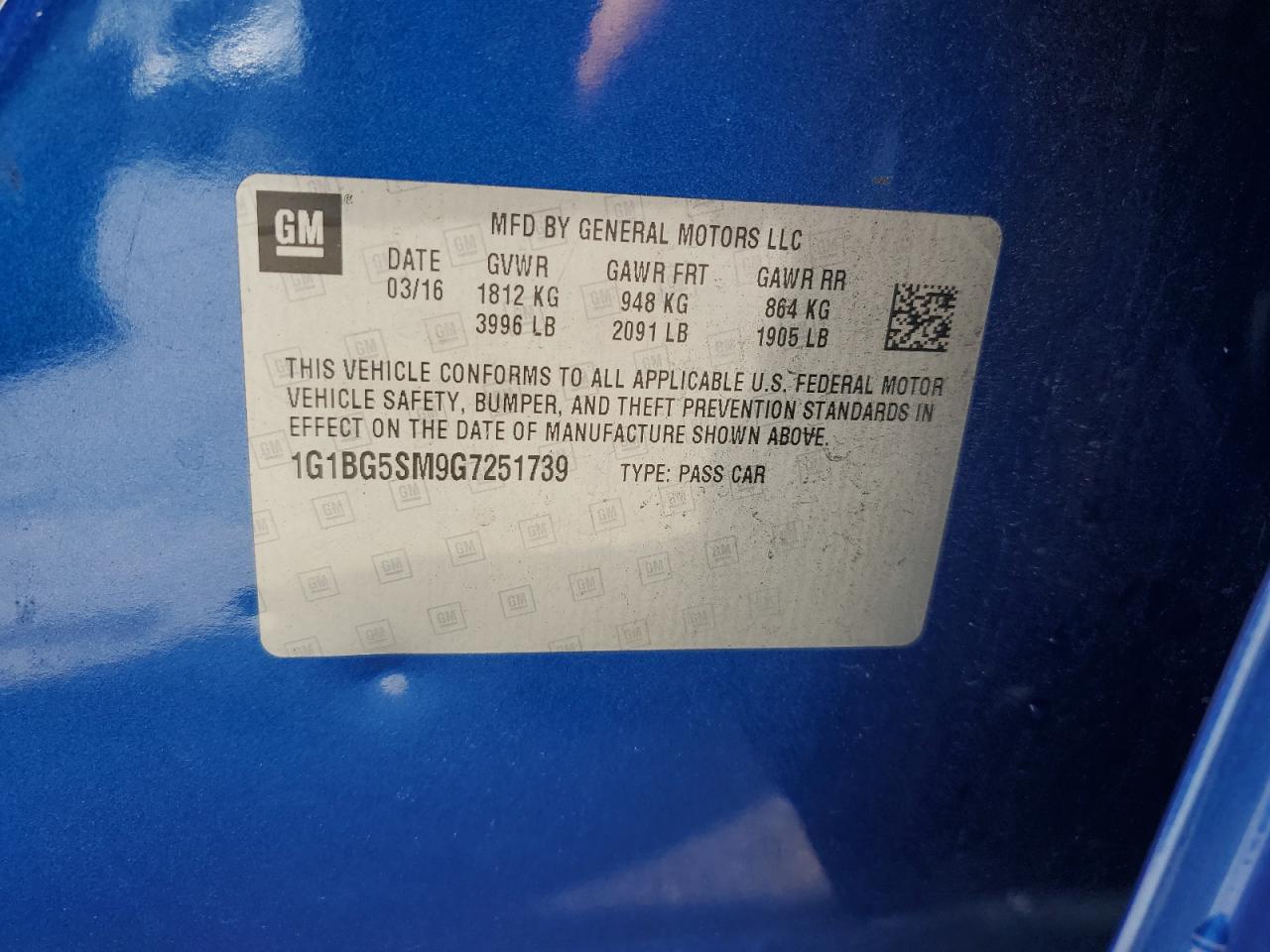 CHEVROLET CRUZE PREMIER