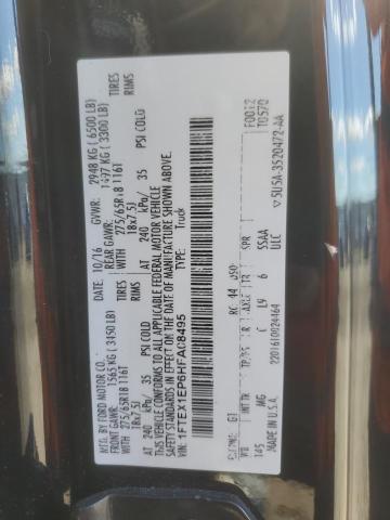 2017 FORD F150 SUPER - 1FTEX1EP6HFA08495