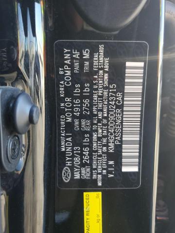 2013 HYUNDAI GENESIS 3. #3284573353